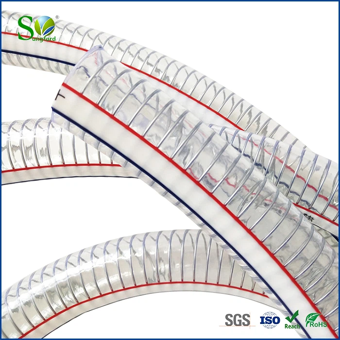 Steel Wire Reinforced PVC Hose